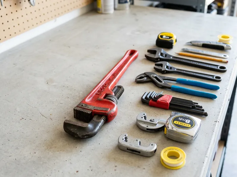 Professional plumbers in Pinos Altos, NM equipped with top-tier tools for residential and commercial plumbing services.